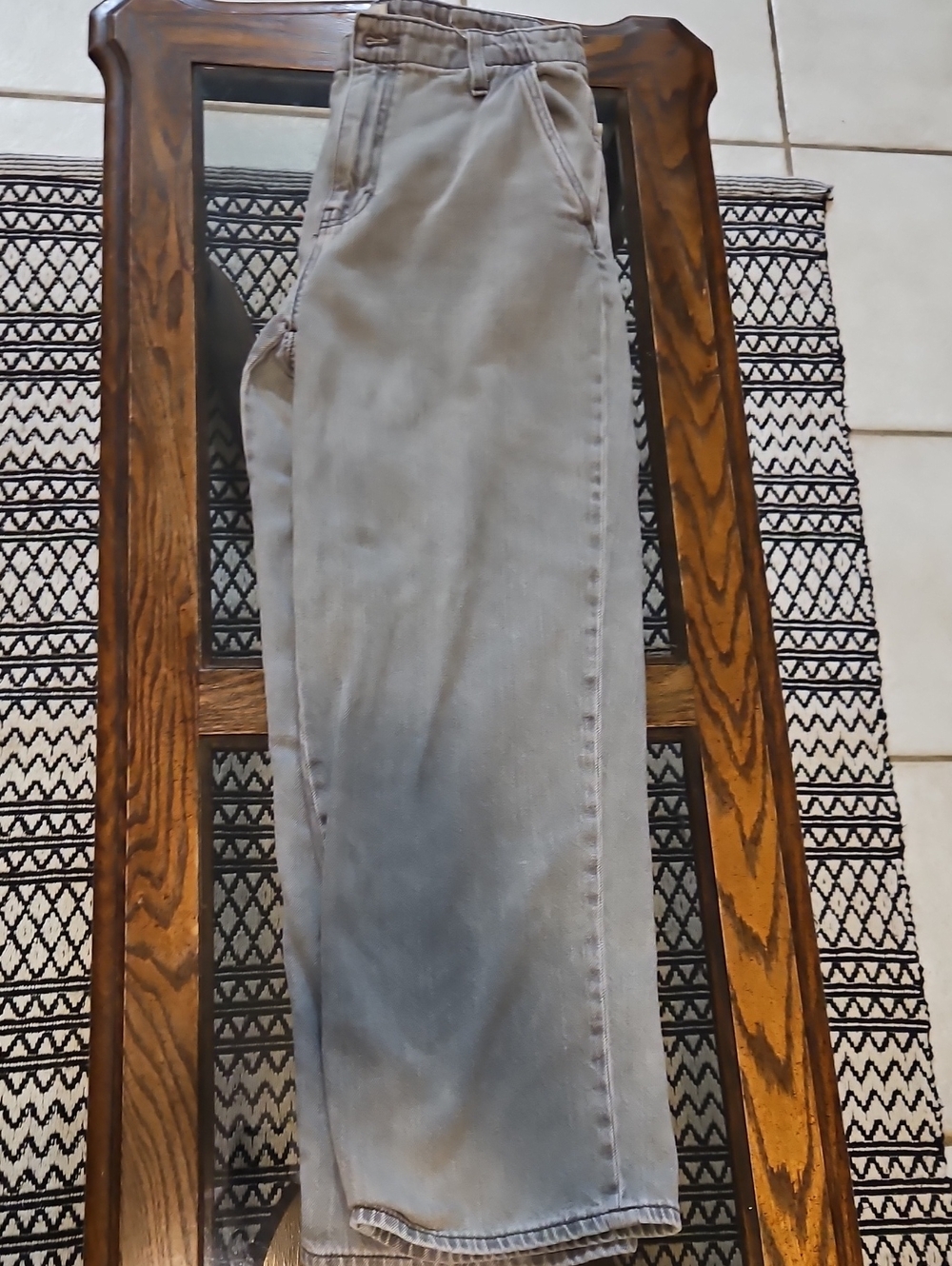 Women's Universal Thread Wide Relaxed Straight Jeans - Light Gray.
